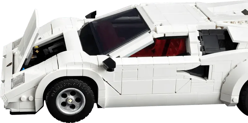 LEGO witte Lamborghini Countach 5000 Quattrovalvole 10337 Icons LEGO ICONS @ 2TTOYS | Official LEGO shop😊🥰 LEGO €. 159.99