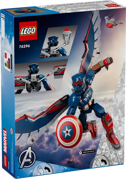 LEGO Nieuwe Captain America bouwfiguur 76296 Superheroes  (Pre-Order: december)