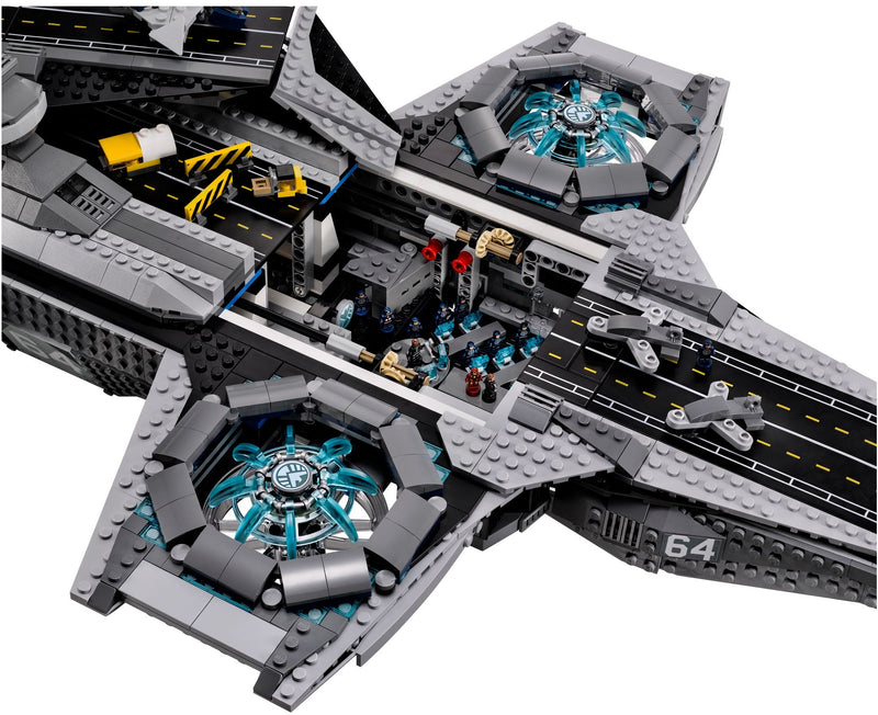 LEGO De SHIELD Helicarrier 76042 Superheroes (USED)