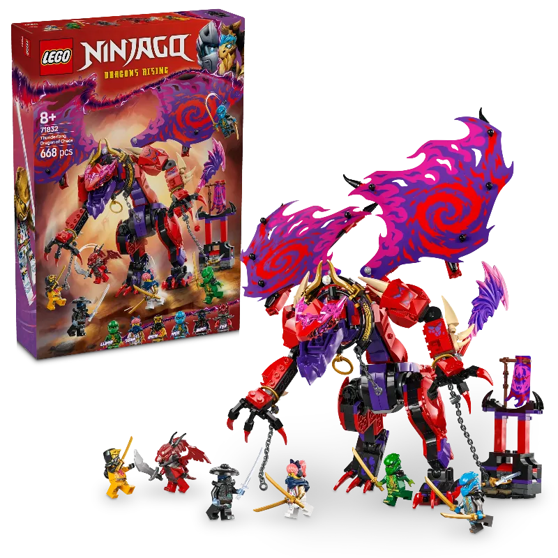 LEGO Bliksemtand Draak van Chaos 71832 Ninjago (Pre-Order: 1 maart)