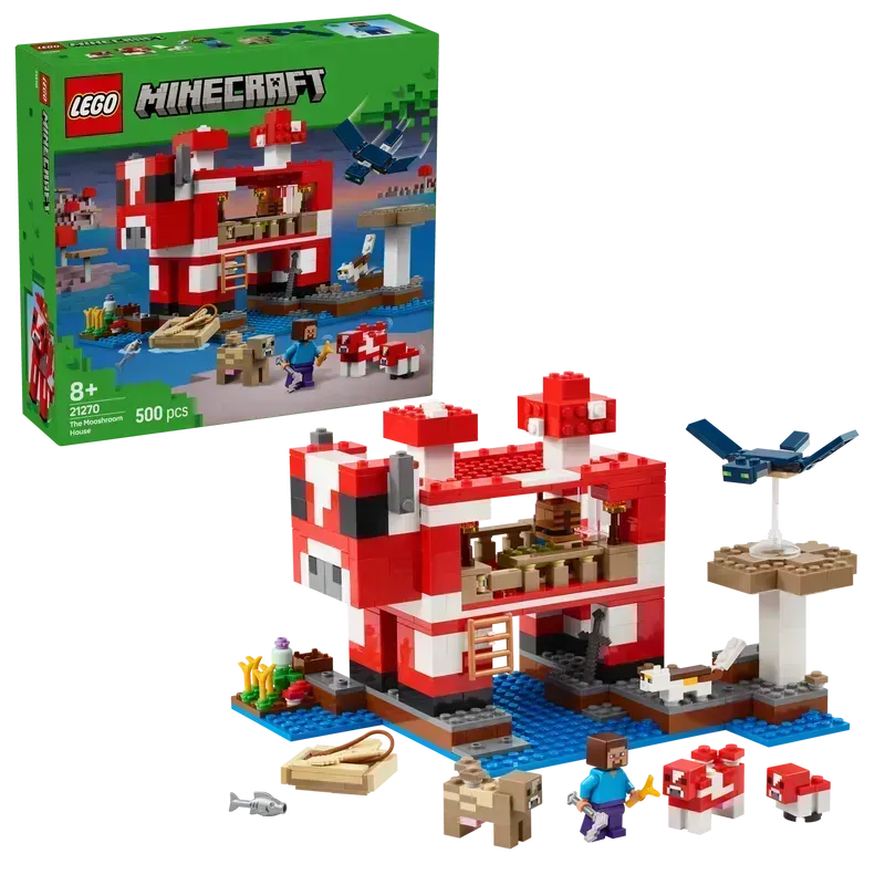 LEGO Het Paddestoelhuis 21270 Minecraft