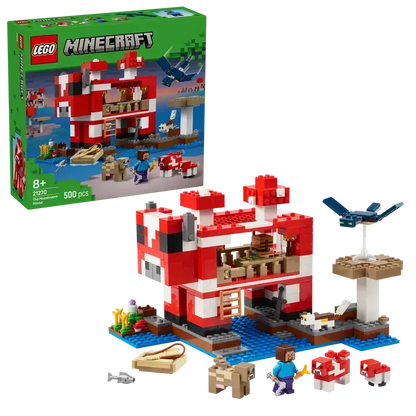 LEGO Het Paddestoelhuis 21270 Minecraft