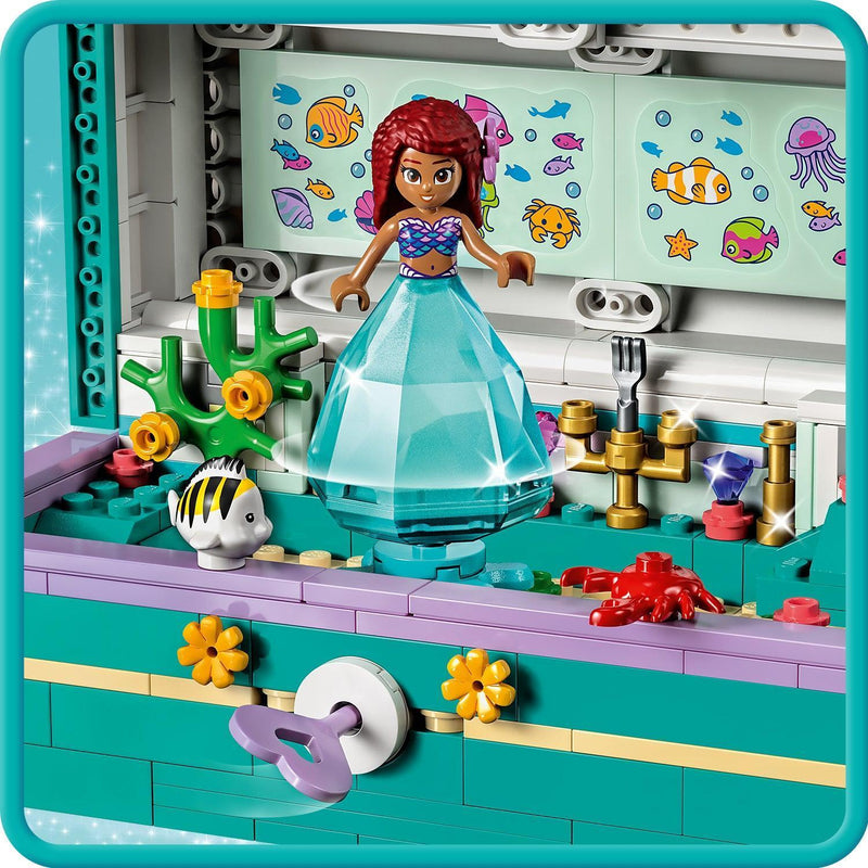 LEGO De schatkist van Ariël 43229 Disney LEGO DISNEY @ 2TTOYS LEGO €. 42.48