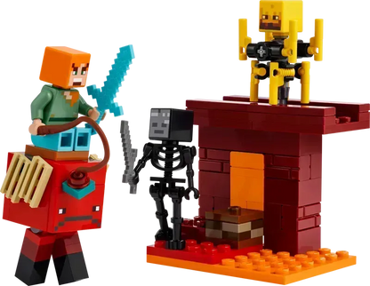 LEGO Het Nether Lava gevecht 21266 Ninjago