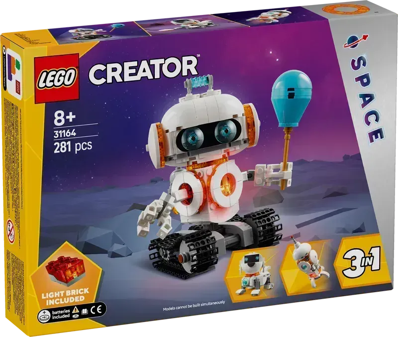 LEGO Ruimte Robot 31164 Creator 3 in 1