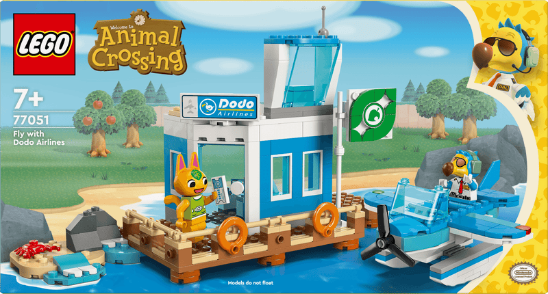 LEGO Fly with Dodo Airlines 77051 Animal Crossing LEGO ANIMAL CROSSING @ 2TTOYS | Official LEGO shop😊🥰 LEGO €. 31.99