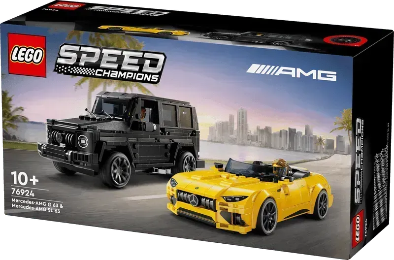 LEGO Mercedes-AMG GT Roadster 2024 & AMG G 63 76924 Speedchampions (Pre-Order: verwacht juni) LEGO SPEEDCHAMPIONS @ 2TTOYS LEGO €. 42.49