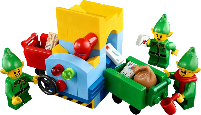 LEGO Postkantoor van de Kerstman 10339 Icons