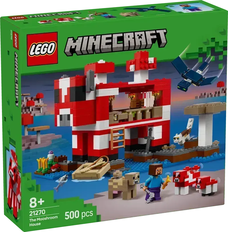 LEGO Het Paddestoelhuis 21270 Minecraft