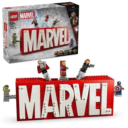 LEGO Marvel logo en figuren 76313 Superheroes