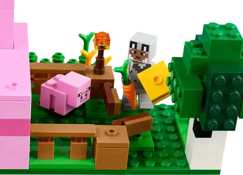 LEGO Het baby varkens huis 21268 Minecraft