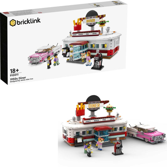 LEGO 1950’s Diner 910011 Bricklink LEGO BRICKLINK @ 2TTOYS BRICKLINK €. 219.99