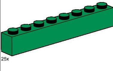 LEGO 1x8 Dark Green Bricks 3481 Bulk Bricks LEGO Bulk Bricks @ 2TTOYS | Official LEGO shop😊🥰 LEGO €. 6.00