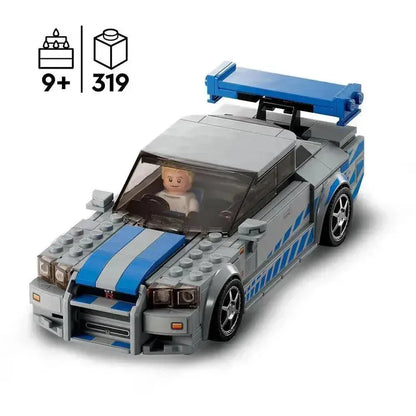 LEGO 2 Fast 2 Furious Nissan Skyline GT-R (R34) 76917 Speedchampions LEGO SPEEDCHAMPIONS @ 2TTOYS | Official LEGO shop😊🥰 LEGO €. 21.48