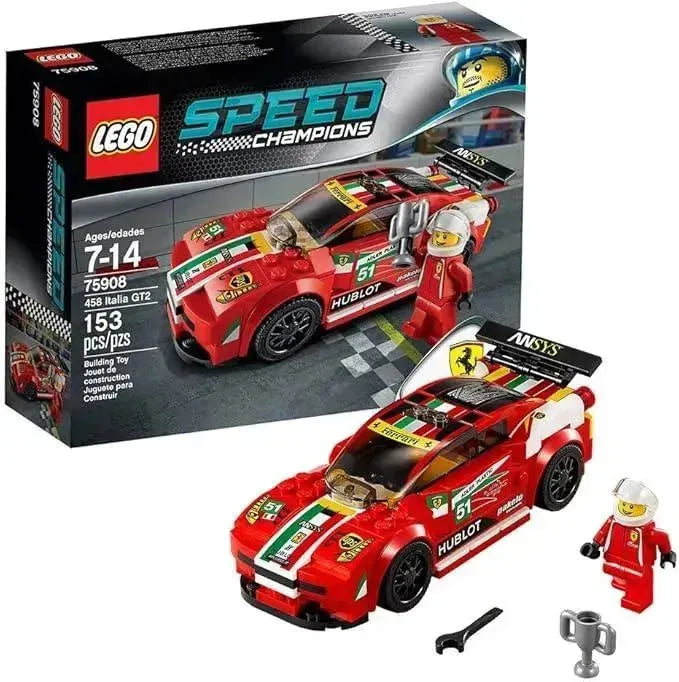 LEGO 458 Italia GT2 75908 Speedchampions @ 2TTOYS | Official LEGO shop😊🥰 2TTOYS | Official LEGO shop😊🥰 €. 12.49