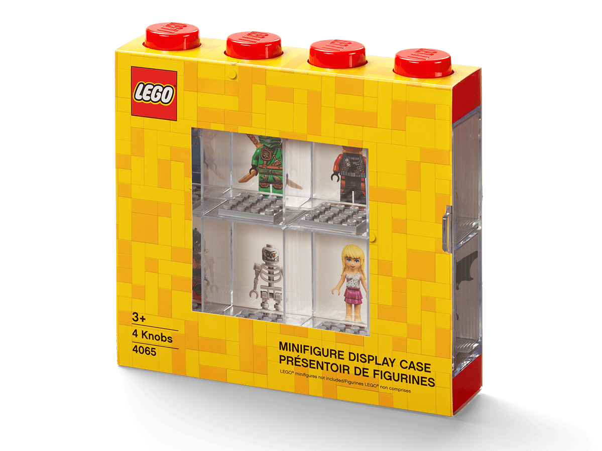 LEGO 8 Minifigure Display Case Red 5006151 Gear LEGO Gear @ 2TTOYS | Official LEGO shop😊🥰 LEGO €. 16.49