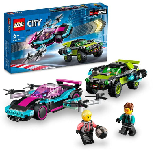 LEGO Aangepaste racewagens 60396 City LEGO CITY @ 2TTOYS | Official LEGO shop😊🥰 LEGO €. 29.99