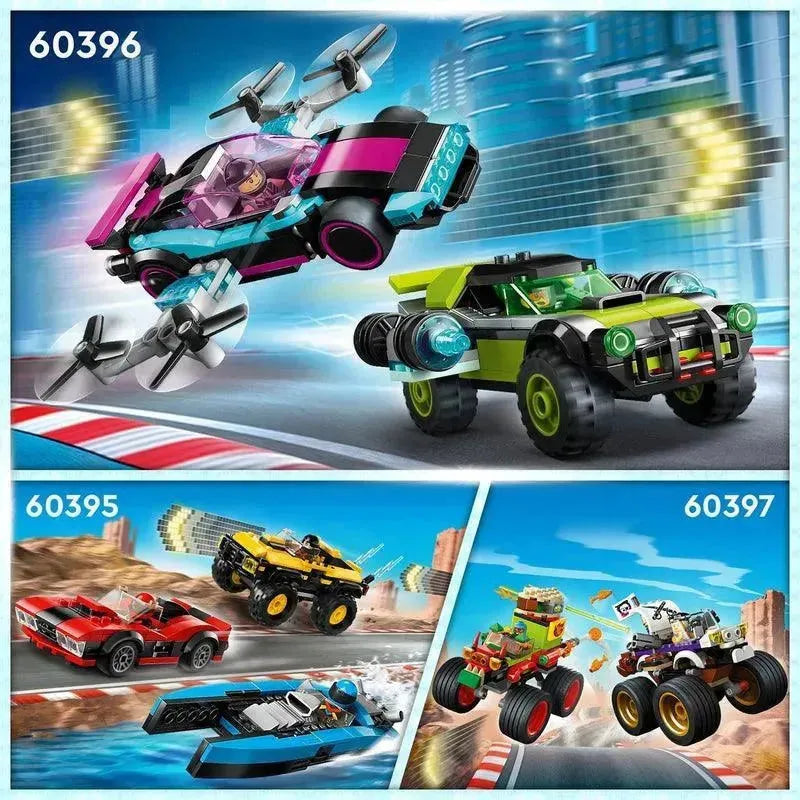 LEGO Aangepaste racewagens 60396 City LEGO CITY @ 2TTOYS | Official LEGO shop😊🥰 LEGO €. 29.99