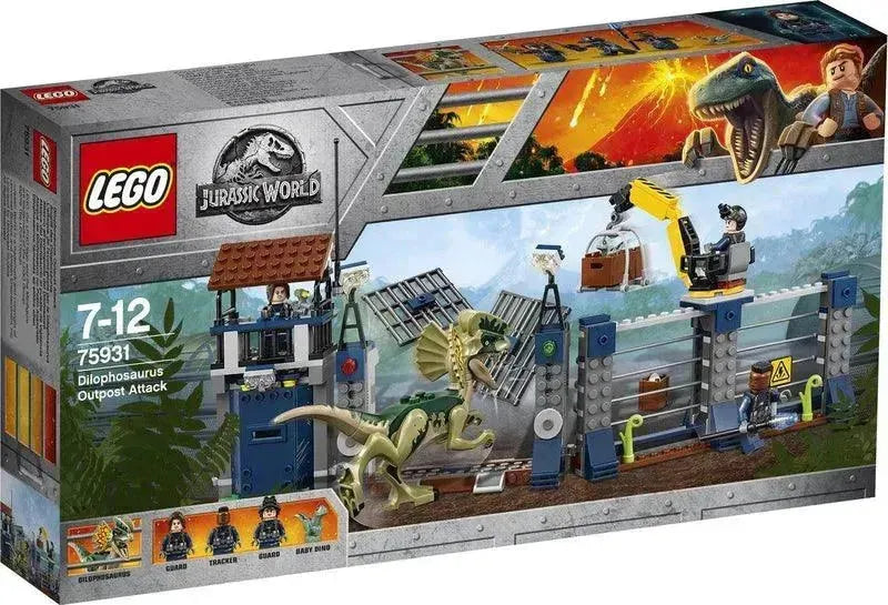 LEGO Aanval van de Dilophosaurus 75931 Jurassic World LEGO JURASSIC WORLD @ 2TTOYS | Official LEGO shop😊🥰 LEGO €. 54.99