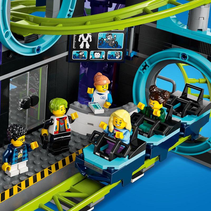 LEGO Achtbaan in Robot wereld 60421 City LEGO CITY @ 2TTOYS | Official LEGO shop😊🥰 LEGO €. 84.99