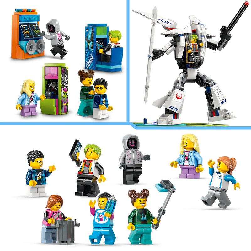 LEGO Achtbaan in Robot wereld 60421 City LEGO CITY @ 2TTOYS | Official LEGO shop😊🥰 LEGO €. 84.99