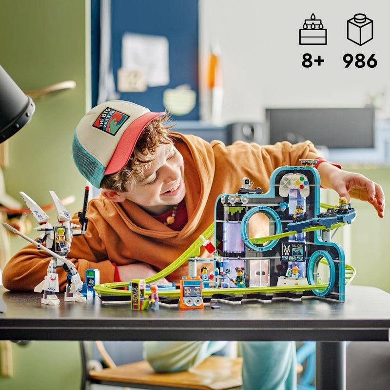 LEGO Achtbaan in Robot wereld 60421 City LEGO CITY @ 2TTOYS | Official LEGO shop😊🥰 LEGO €. 84.99