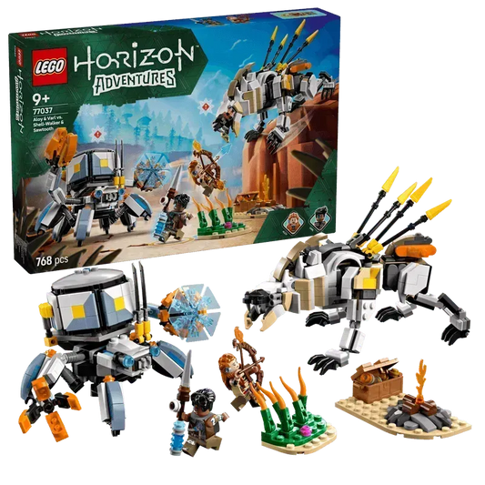 LEGO Aloy & Varl vs. Shell-Walker & Sawtooth 77037 Horizon (Levering: maart 2025) @ 2TTOYS | Official LEGO shop😊🥰 LEGO €. 38.49