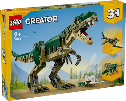 LEGO Angstaanjagende T-Rex 31151 Creator LEGO CREATOR 3 IN 1 @ 2TTOYS | Official LEGO shop😊🥰 LEGO €. 49.99