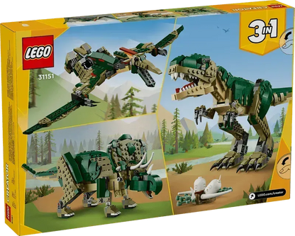 LEGO Angstaanjagende T-Rex 31151 Creator LEGO CREATOR 3 IN 1 @ 2TTOYS | Official LEGO shop😊🥰 LEGO €. 49.99