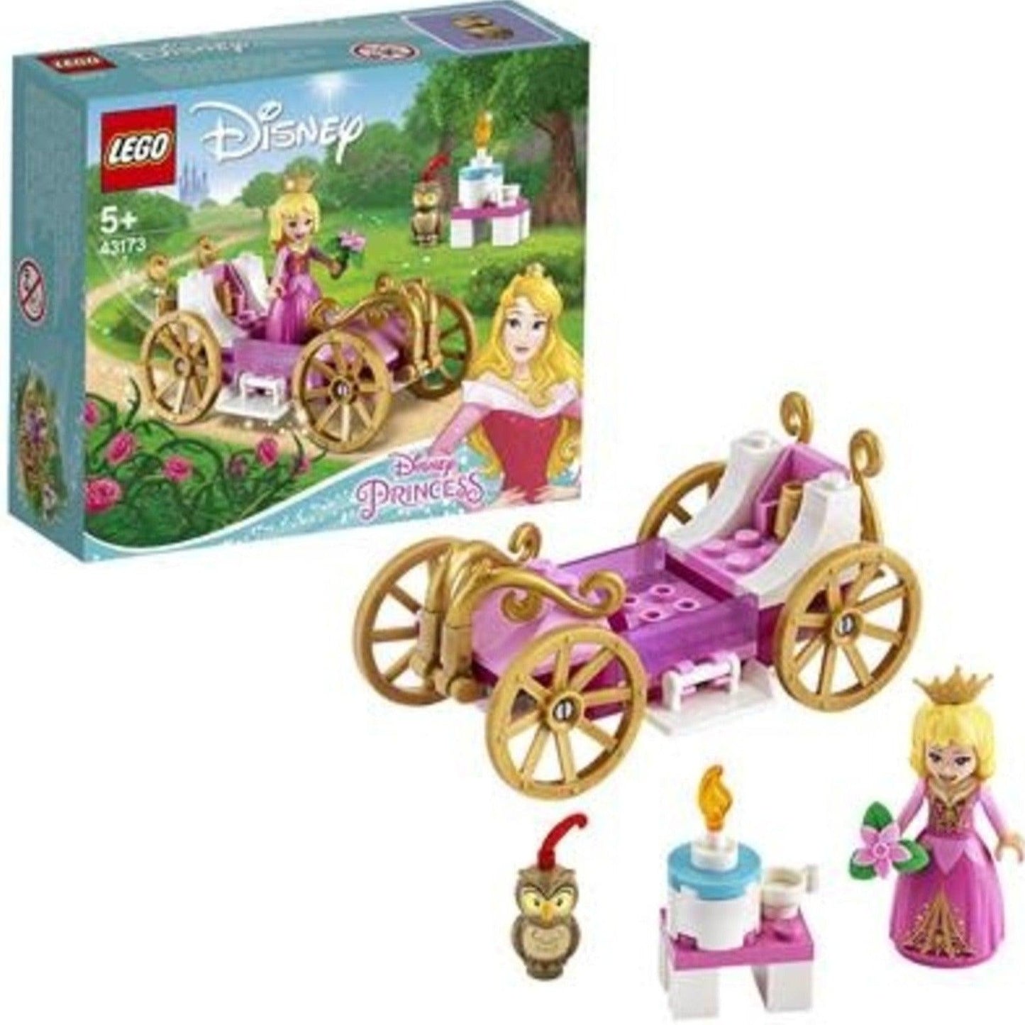 LEGO Aurora's Koninklijke Koets Sprookjes 43173 Disney LEGO DISNEY SPROOKJES @ 2TTOYS | Official LEGO shop😊🥰 LEGO €. 8.99