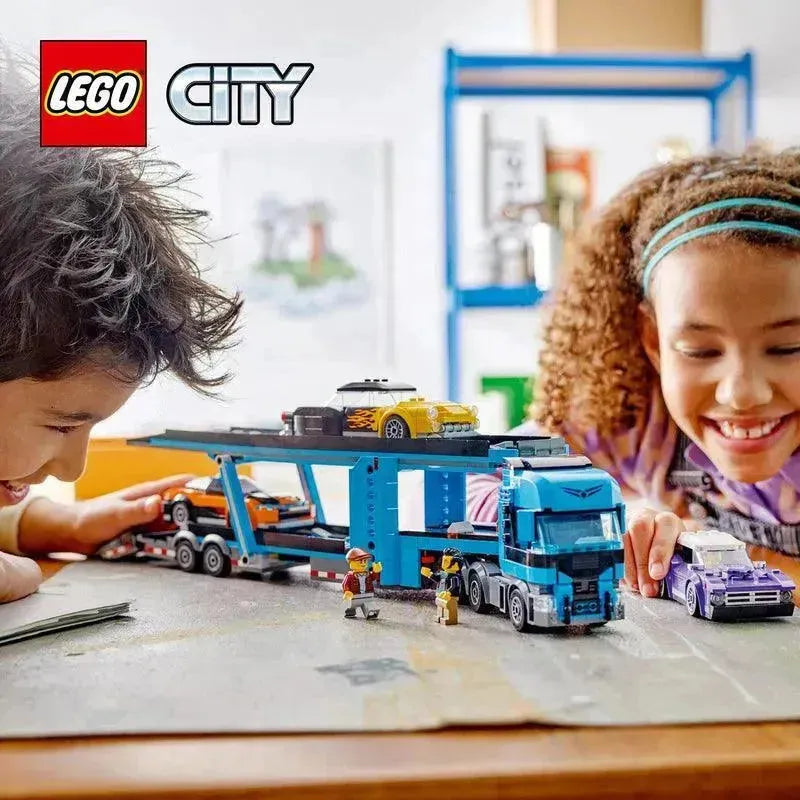 LEGO Autotransporter met Sportwagens 60408 City LEGO CITY GEWELDIGE AUTOS @ 2TTOYS | Official LEGO shop😊🥰 LEGO €. 76.49