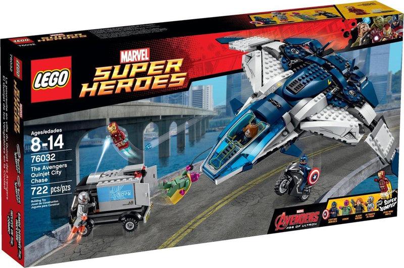 LEGO Avengers Quinjet stadsachtervolging 76032 Superheroes Avengers LEGO SUPERHEROES @ 2TTOYS | Official LEGO shop😊🥰 LEGO €. 89.99