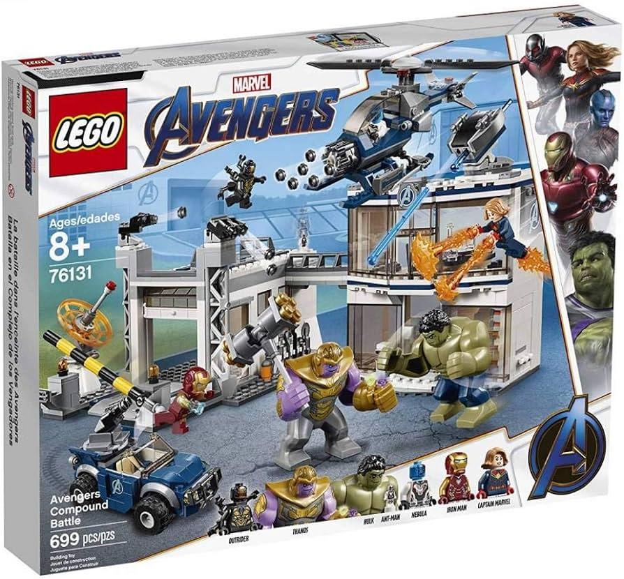 LEGO Avengers Strijd bij de basis van de Avengers 76131 Superheroes LEGO SUPERHEROES @ 2TTOYS | Official LEGO shop😊🥰 LEGO €. 89.99