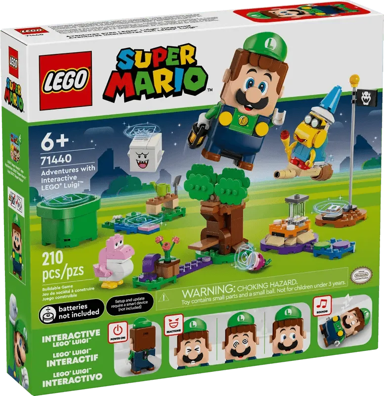 LEGO Avonturen met interactieve LEGO® Luigi™ 71440 SuperMario (Pre-Order: verwacht augustus) @ 2TTOYS 2TTOYS €. 42.99