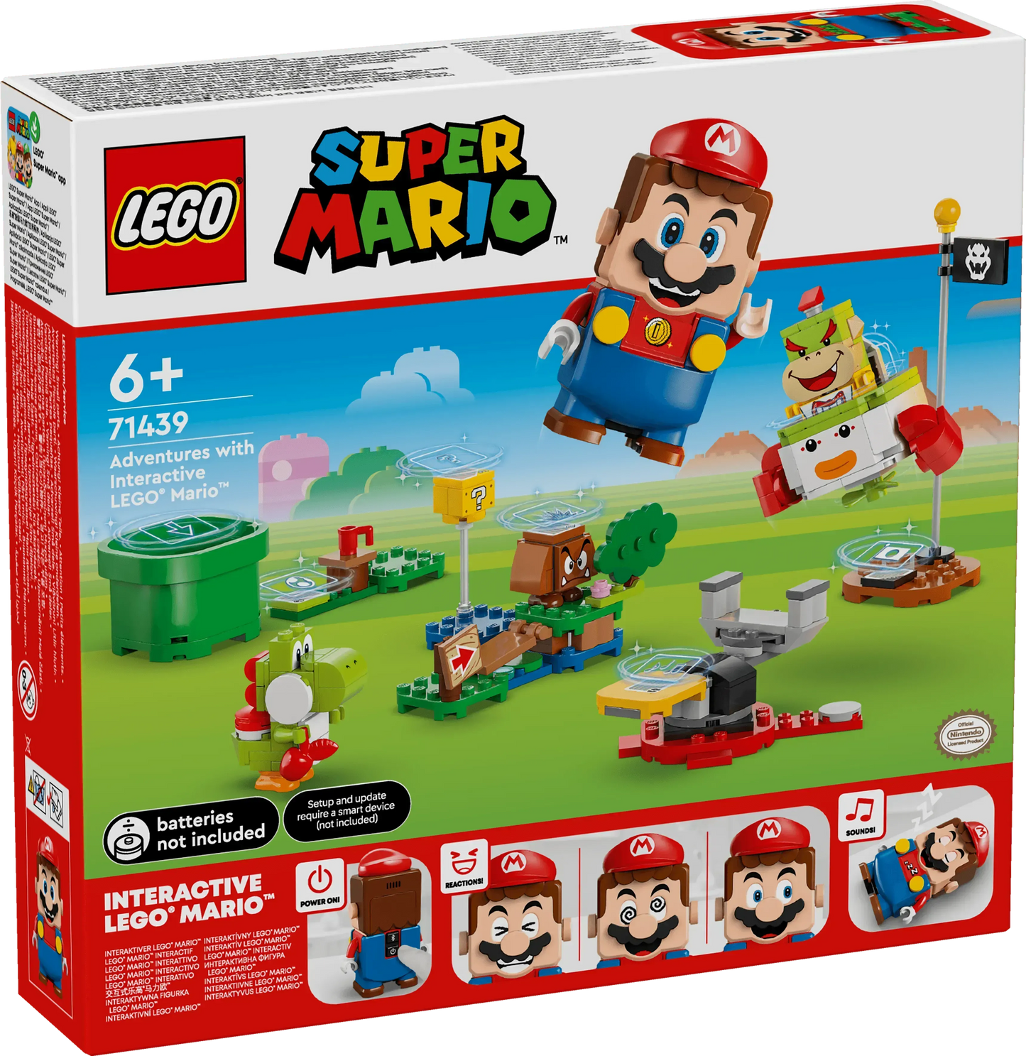 LEGO Avonturen met interactieve LEGO® Mario™ 71439 SuperMario LEGO SUPERMARIO @ 2TTOYS | Official LEGO shop😊🥰 LEGO €. 42.49