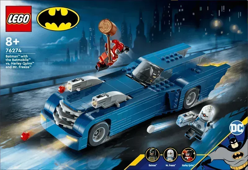 LEGO Batman: The Animated Series Batmobile vs. Harley Quinn & Mr. Freeze 76274 Batman LEGO SUPERHEROES @ 2TTOYS | Official LEGO shop😊🥰 LEGO €. 49.98