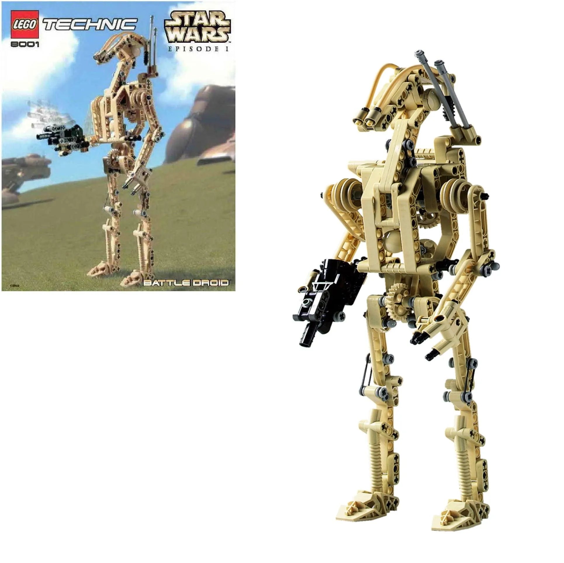 LEGO Battle Droid 8001 Star Wars - Technic LEGO STARWARS @ 2TTOYS | Official LEGO shop😊🥰 LEGO €. 26.49