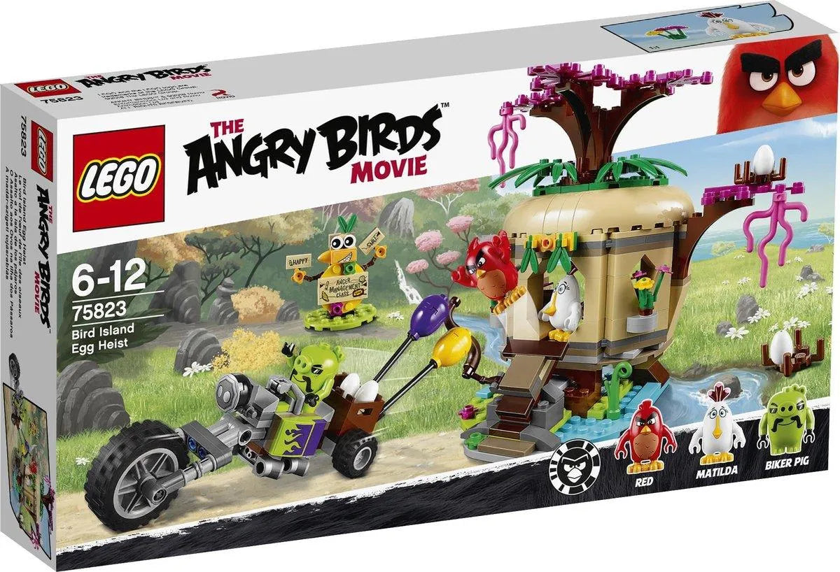 LEGO Bird Island eierenroof 75823 Angry Birds LEGO ANGRYBIRDS @ 2TTOYS | Official LEGO shop😊🥰 LEGO €. 19.99