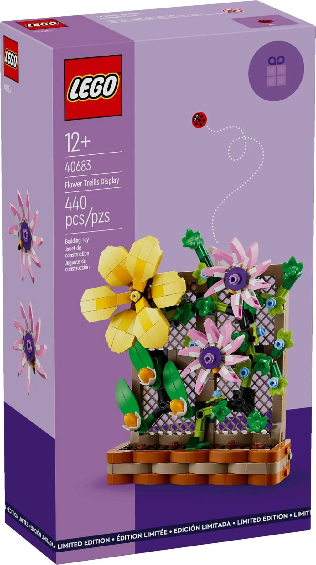 LEGO Bloemenpracht met hekwerk 40683 Botanical LEGO BOTANICAL @ 2TTOYS | Official LEGO shop😊🥰 LEGO €. 24.99