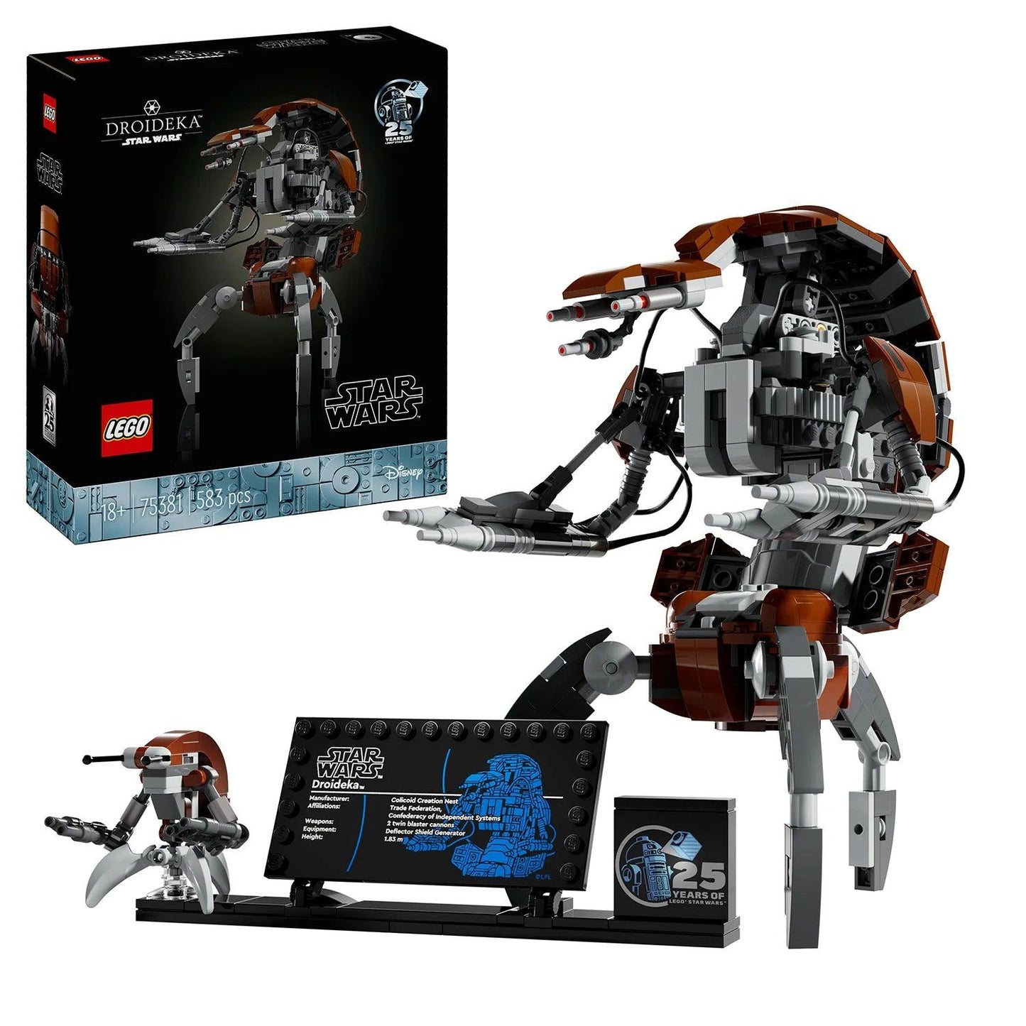 LEGO Bouwbare Droideka 75381 StarWars LEGO @ 2TTOYS LEGO €. 54.49