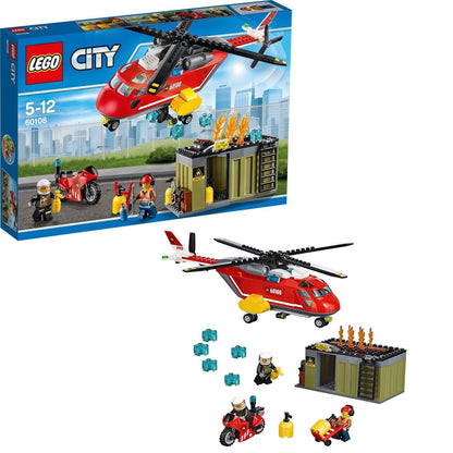 LEGO Brandweer Helikopter en motor 60108 City LEGO CITY BRANDWEER @ 2TTOYS | Official LEGO shop😊🥰 LEGO €. 39.99