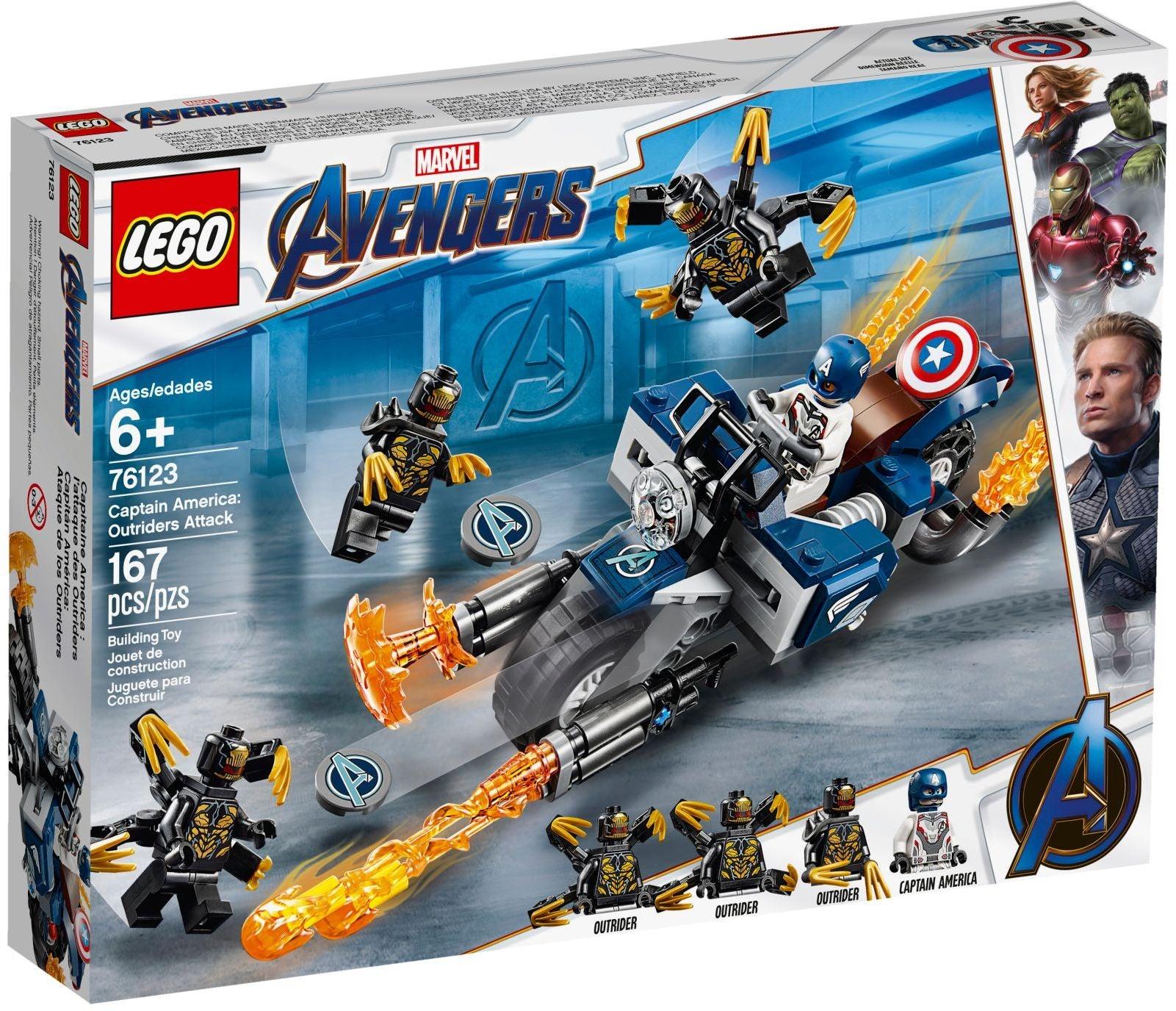 LEGO Captain America: Aanval van de Outriders 76123 Marvel Super Heroes LEGO Captain America: Outriders Attack 76123 Marvel Super Heroes 76123 @ 2TTOYS | Official LEGO shop😊🥰 LEGO €. 16.49