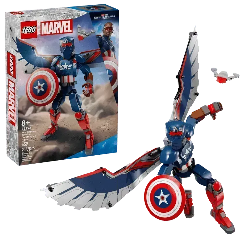 LEGO Captain America figurine 76296 Superheroes LEGO @ 2TTOYS | Official LEGO shop😊🥰 LEGO €. 29.49