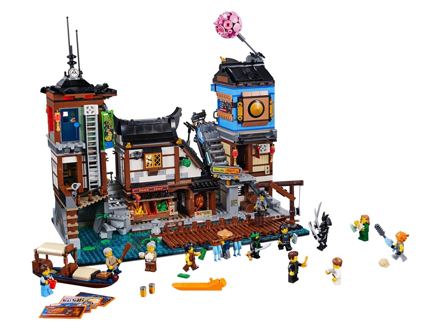 LEGO City haven met gebouwen en werkende kraan 70657 Ninjago LEGO NINJAGO @ 2TTOYS LEGO €. 599.99