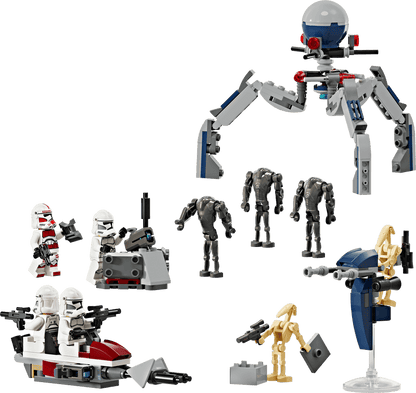 LEGO Clone Trooper™ & Battle Droid™ Battle Pack 75372 StarWars LEGO Star Wars TM @ 2TTOYS | Official LEGO shop😊🥰 LEGO €. 25.49