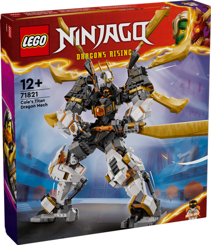 LEGO Cole's Titanium Dragon Mech 71821 Ninjago (Pre-Order: verwacht juni) LEGO Ninjago @ 2TTOYS LEGO €. 84.99