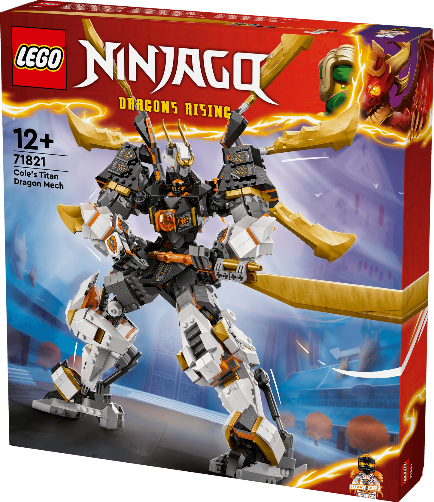 LEGO Cole's Titanium Dragon Mech 71821 Ninjago (Pre-Order: verwacht juni) LEGO Ninjago @ 2TTOYS LEGO €. 84.99