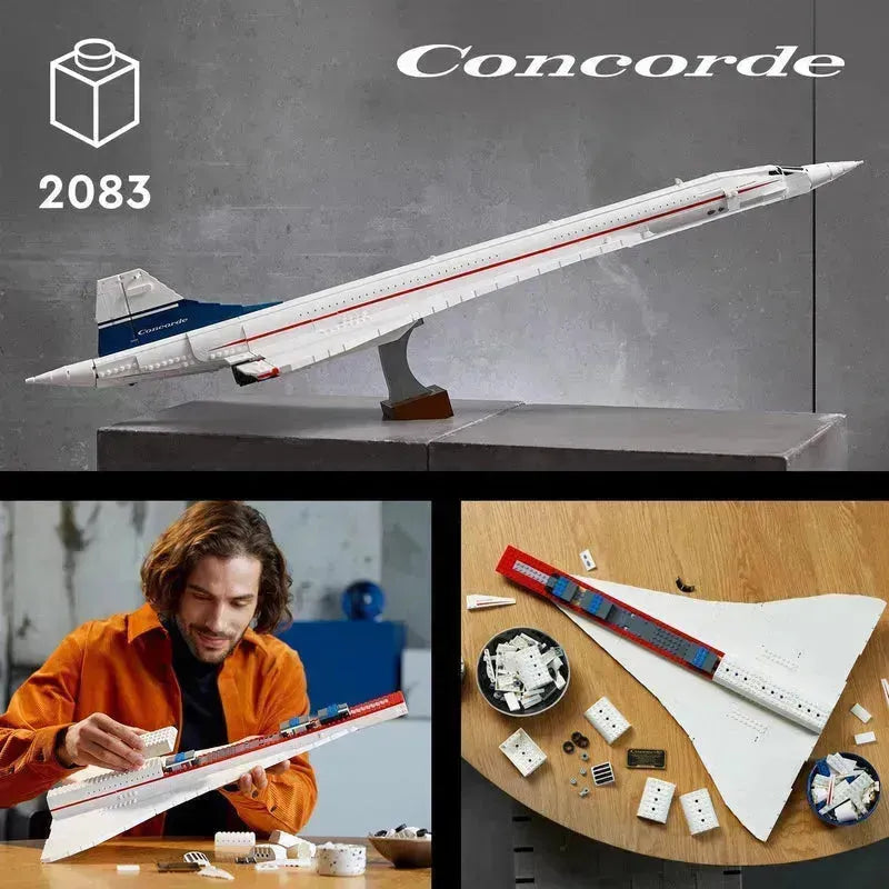 LEGO Concorde 10318 Icons LEGO ICONS @ 2TTOYS | Official LEGO shop😊🥰 LEGO €. 204.99