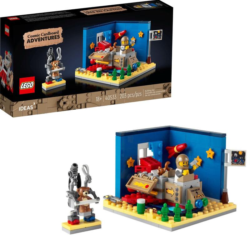 LEGO Cosmic Cardboard Adventures 40533 Ideas LEGO IDEAS @ 2TTOYS | Official LEGO shop😊🥰 LEGO €. 19.99