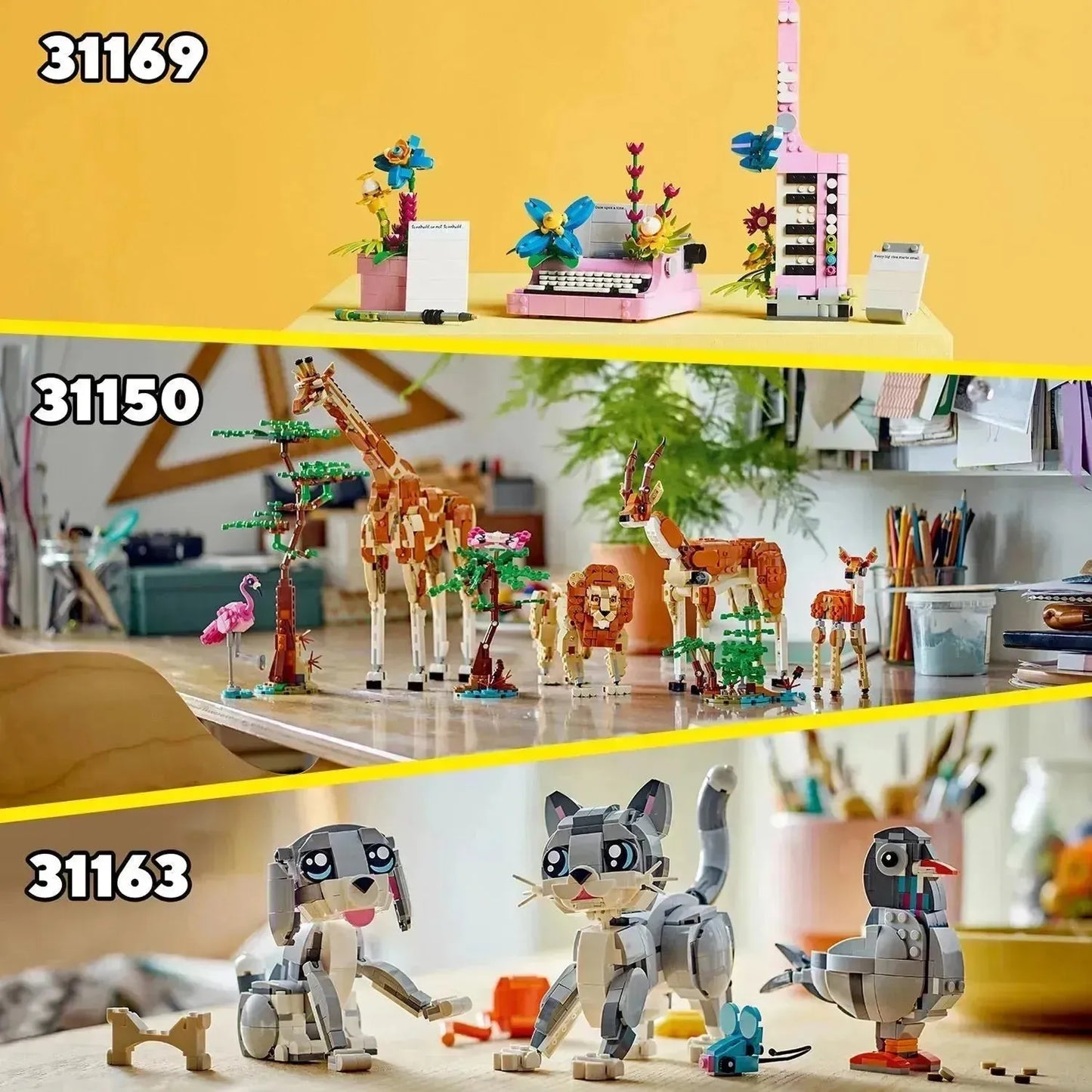 LEGO Creator 3-in-1 combideal: 31169, 31150 & 31163 (Pre-Order: januari 2025) @ 2TTOYS | Official LEGO shop😊🥰 2TTOYS | Official LEGO shop😊🥰 €. 99.99